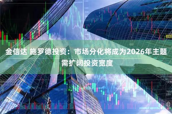 金信达 施罗德投资：市场分化将成为2026年主题 需扩阔投资宽度